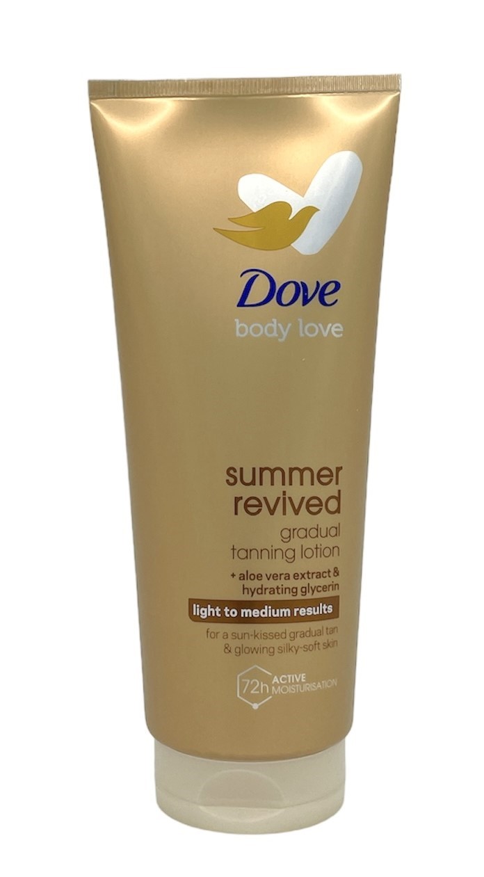 Dove summer Revived tanning lotion light-medium 200ml - Lavpriskurven